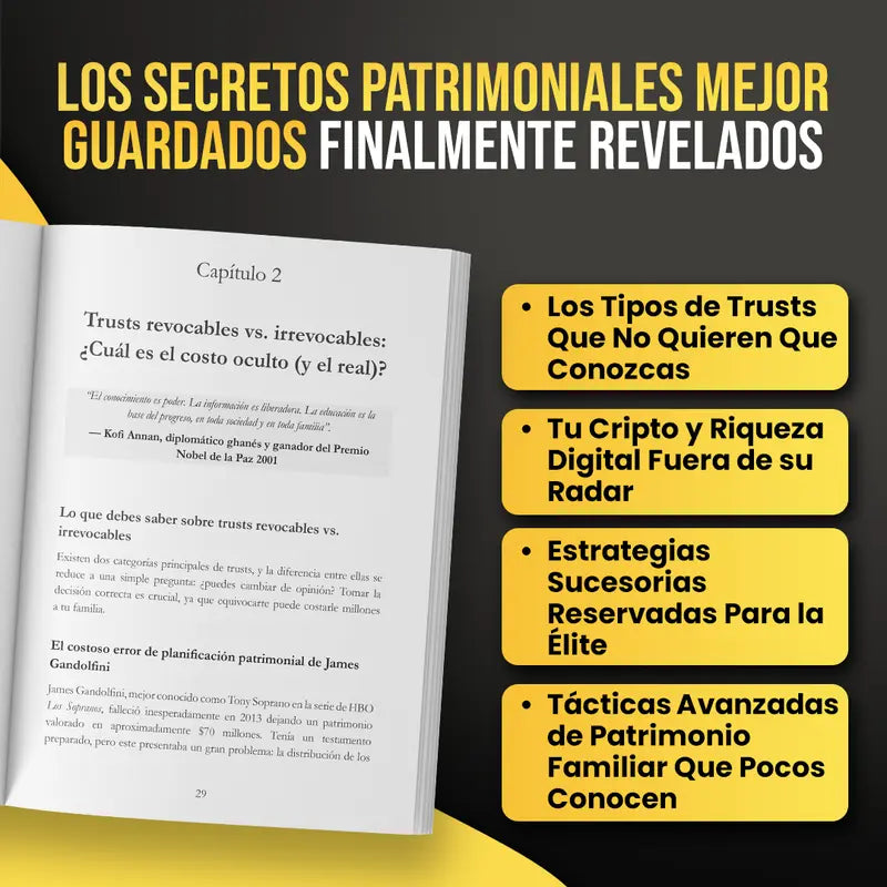 The Only Living Trust Book in Spanish