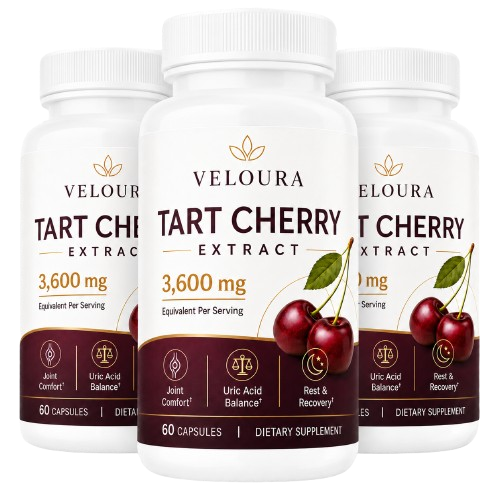 Un paquete de 3 unidades de Veloura Tart Cherry